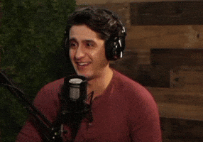 Podcast Smile GIF by Wesam's World