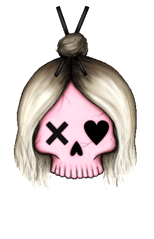 Crossing Lines Crying Sticker by LUMiN