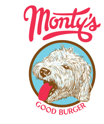 Plant Based Fire Sticker by Monty's Good Burger