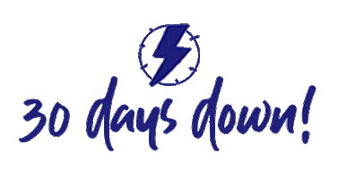 30 Days Change Sticker by YGY Better Health