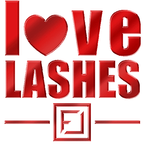 Heart Eyelashes Sticker by Flawless Lashes By Loreta