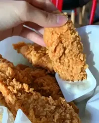 fried chicken dip GIF by KFC Singapore