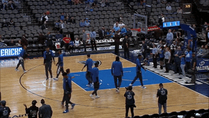 warm up dunk GIF by NBA