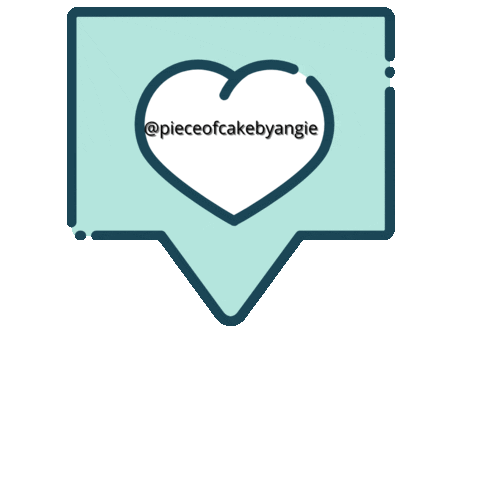 Angiescakes Sticker by Piece of Cake by Angie