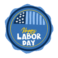 Labor Day Umsocial Sticker by University of Michigan