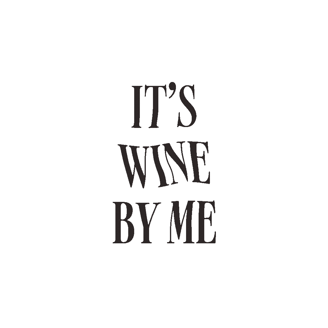 Wine Time Winelove Sticker by 3 Parks Wine