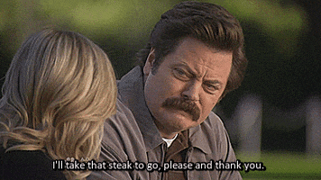 parks and recreation thank you GIF