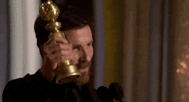 christian bale winner GIF by Golden Globes