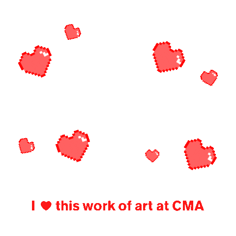 Hearts For Art Sticker by Columbus Museum of Art