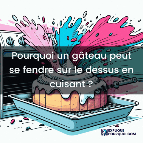 Chimie Cuisson Gâteau GIF by ExpliquePourquoi.com
