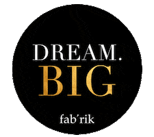 Dream Big Sticker by fab'rik