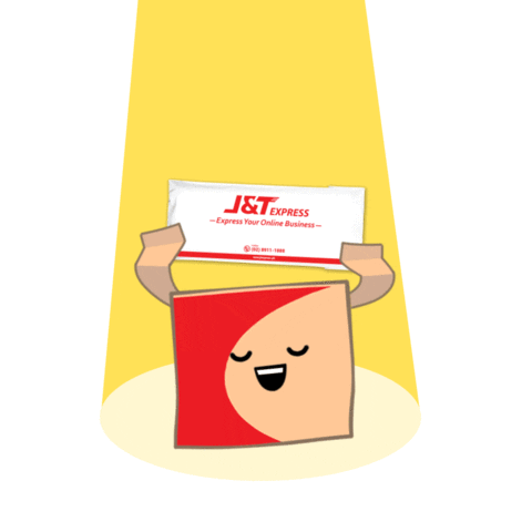 Delivery Box Sticker by J&T Express Philippines