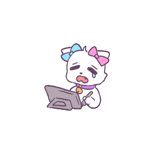 Sad Cat Sticker