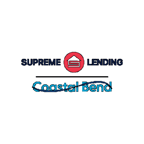 Coastal Bend Logo Sticker by Supreme Lending