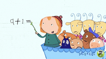 adding back to school GIF by PBS KIDS
