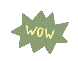 Wow Sticker