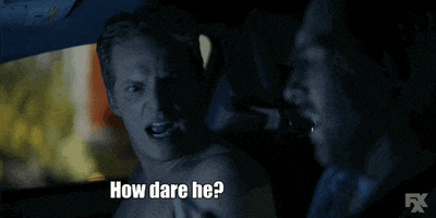 rejecting chris geere GIF by You're The Worst 