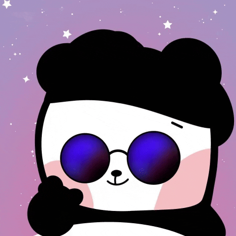 happy panda GIF by Shiny bear