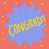Congratulations Good Job GIF by curly_mads