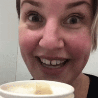 Coffee Yes GIF by Miss Lizz