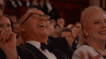 Michael Keaton Laughing GIF