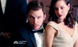posing parks and recreation GIF