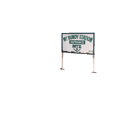 Mt Bundy Station Sticker