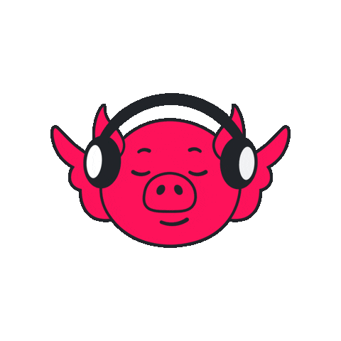 Headphones Harvey Sticker by FanFlex