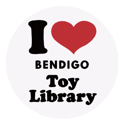 Bendigo Toy Library Sticker