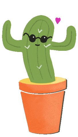 Happy Plant Pot Sticker