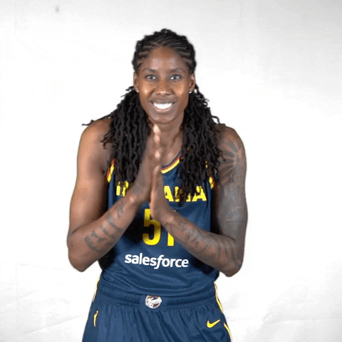 Lets Go Smile GIF by Indiana Fever
