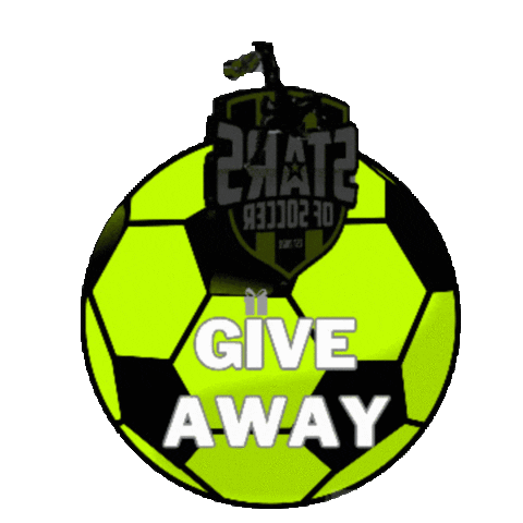 Giveaway Sticker by Stars of  Soccer