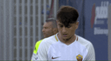cengiz under hair flip GIF by AS Roma