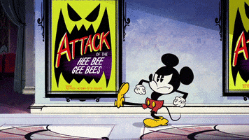 Scared Best Friends GIF by Mickey Mouse
