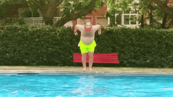 Summer Swimming GIF by LLIMOO