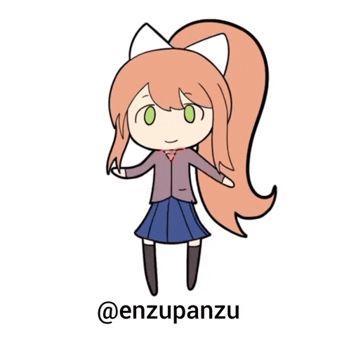 Monika Dancing GIF