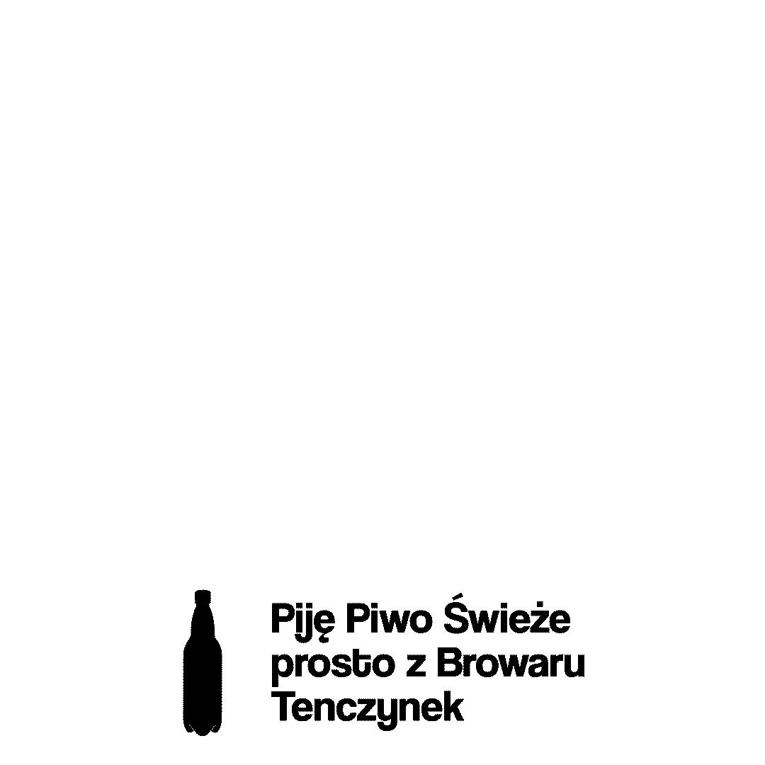 Beer Drink Sticker by Browar Tenczynek