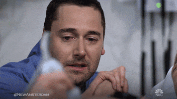 new amsterdam crying GIF by NBC