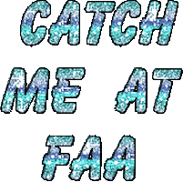 Glitter Faa Sticker by Fredericksburg All Ages