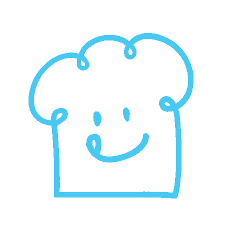 Toastie By Ghosty Sticker