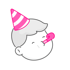 Happy Birthday Party Sticker by Lemonade