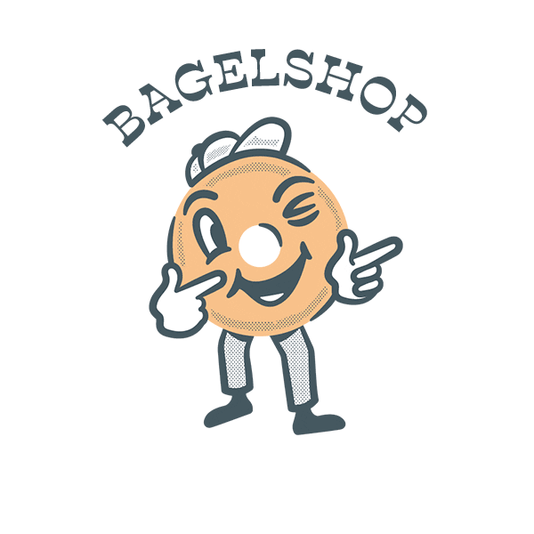 Bagelshop Sticker