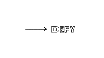 2One5 Defy Sticker by [ 2 one 5 ] Creative