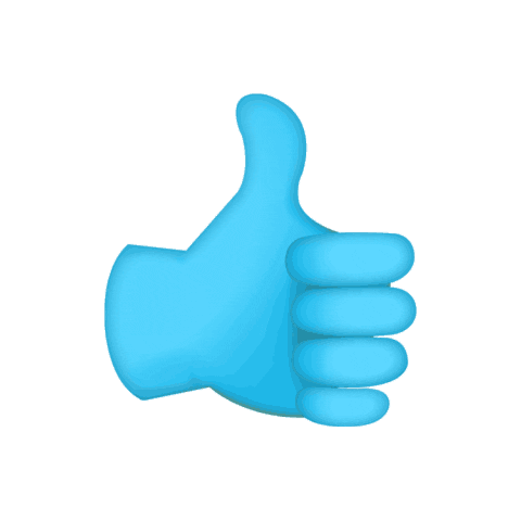 Praise Hands Thumbs Up Sticker by Word Baptist Church