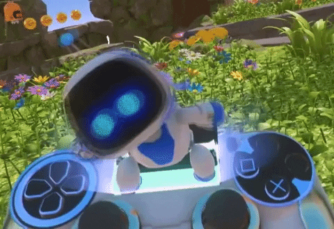 astro bot hello GIF by PlayStationDE