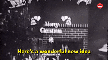 Christmas The 60S GIF by BuzzFeed