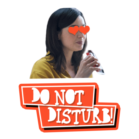 Gusto Donotdisturb Sticker by Kinder Bueno