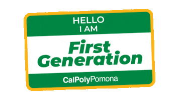 Cpp Firstgen Sticker by Cal Poly Pomona