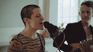 Big Thief Singing GIF by The Tonight Show Starring Jimmy Fallon