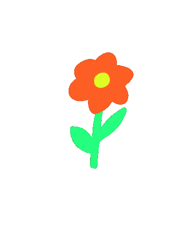 Flower 花 Sticker